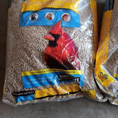 TWO 5 1/2 POUND BAGS OF SUNFLOWER CHIPS