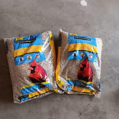 TWO 5 1/2 POUND BAGS OF SUNFLOWER CHIPS