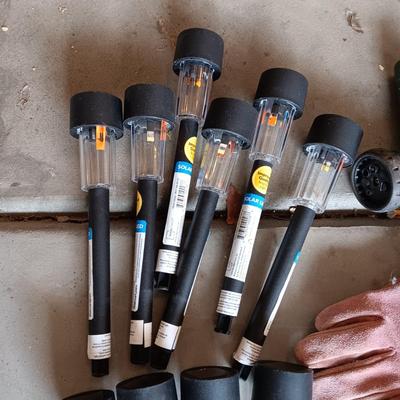 NEW SOLAR PATH LIGHTS, NEW HOSE THAT GROWS TO 50 FEET, LEATHER LADIES GLOVES AND MORE