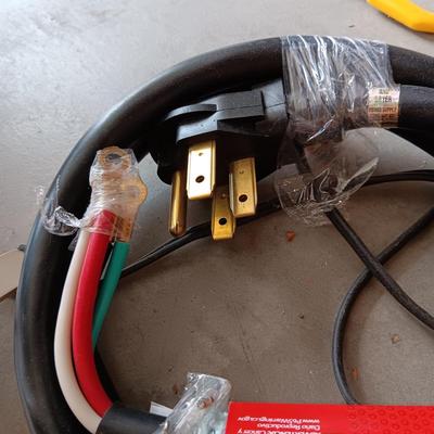 NEW 220 WATT RANGE CORD, WIZARD HEATER, NEW DRYER VENT AND VENT BRUSH