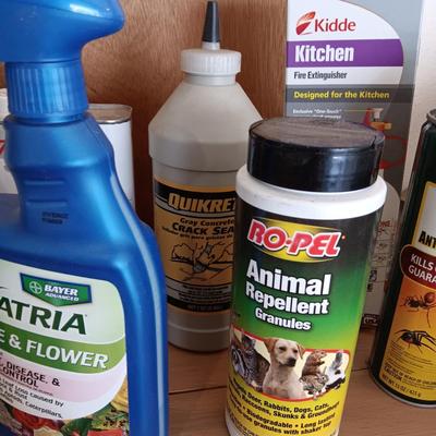 MOSTLY YARD AND GARDEN CHEMICALS