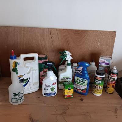 MOSTLY YARD AND GARDEN CHEMICALS