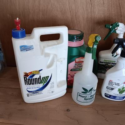 MOSTLY YARD AND GARDEN CHEMICALS
