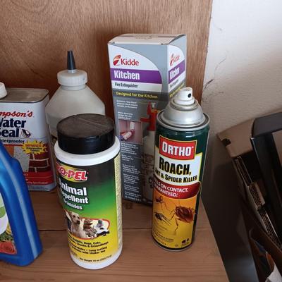 MOSTLY YARD AND GARDEN CHEMICALS
