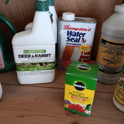 MOSTLY YARD AND GARDEN CHEMICALS