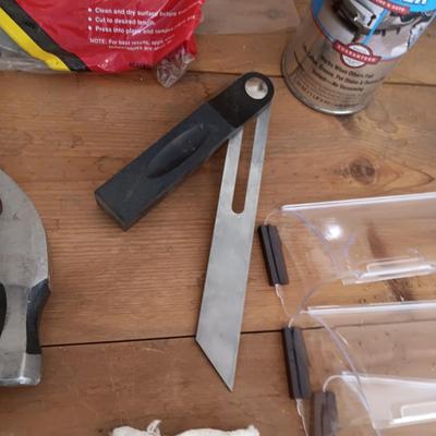 MAGNETIC HEAT DEFLECTORS, FOAM TAPE, HAMMER, SAND PAPER AND MORE