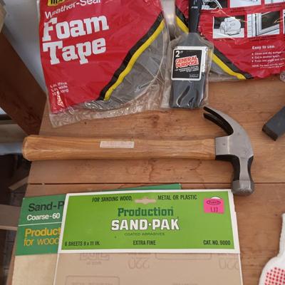 MAGNETIC HEAT DEFLECTORS, FOAM TAPE, HAMMER, SAND PAPER AND MORE