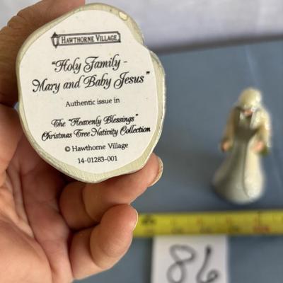 Hawthorne Village Jesus, Mary and Joseph