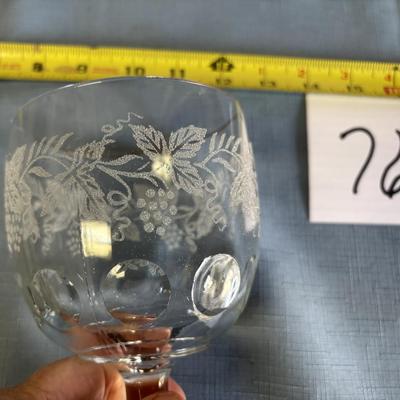 Bartlett Collins Pedestal Goblets