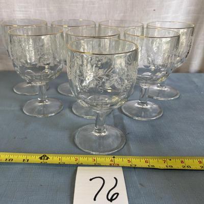 Bartlett Collins Pedestal Goblets