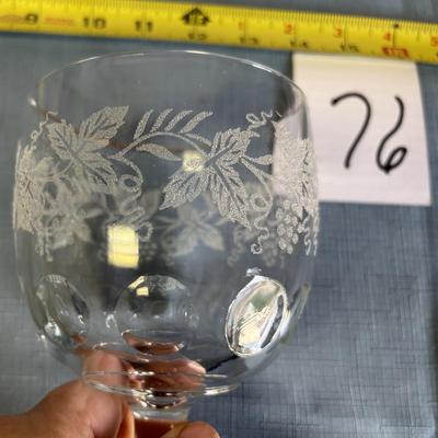 Bartlett Collins Pedestal Goblets