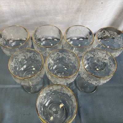 Bartlett Collins Pedestal Goblets
