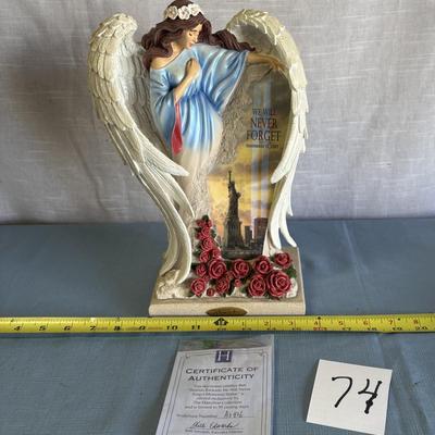 Thomas Kinkade We Will Never Forget Memorial Statue