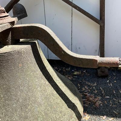 O601 Large Eagle Bell With Holder, Lebanon P.A.