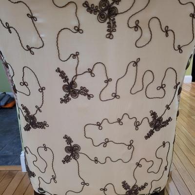 Two Velvet Accent Chairs (LR-EL)