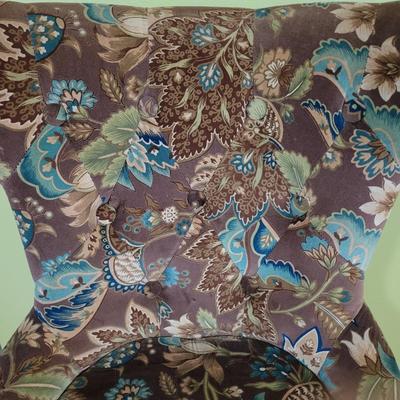 Two Velvet Accent Chairs (LR-EL)