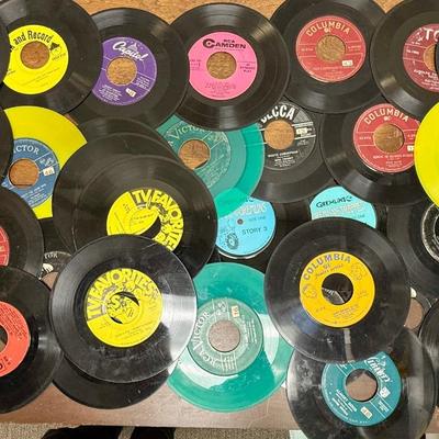 Mixed lot of Vintage 45RPM Records