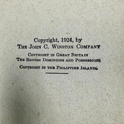 Antique 1924 Hardback Edition of Treasure Island by Robert Louis Stevenson