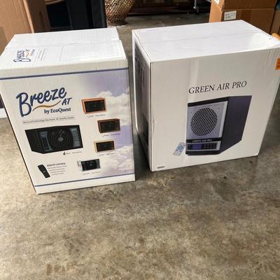 NIB Green Air Pro & Breeze Air Delivery Fan (G-RG)