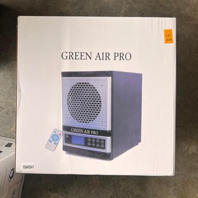 NIB Green Air Pro & Breeze Air Delivery Fan (G-RG)