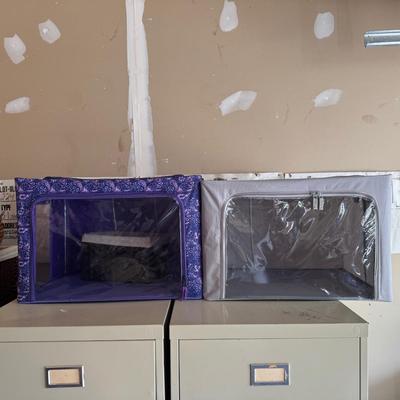 G8405 2 Collapsable Storage Boxes