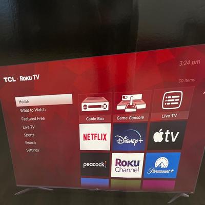 TCL 65” Roku TV