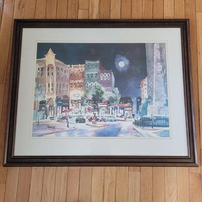 Ann Vasilik Packs Square Framed Print (LR-EL)