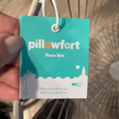 Pillow fort Floor Bin /Side table