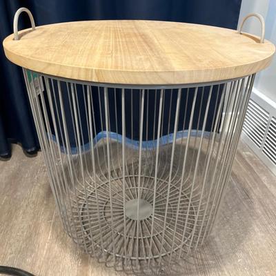 Pillow fort Floor Bin /Side table