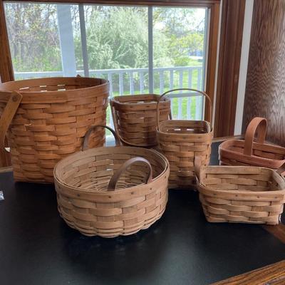 Miscellaneous Longaberger Baskets