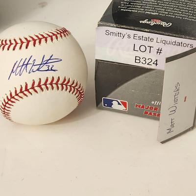 Matt Wieters 32 Orioles OMLB Signed Autographed Baseball
