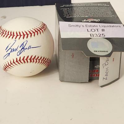 Zach Britton Orioles OMLB Signed Autographed Baseball