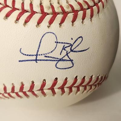 Larry Bigbie orioles OMLB Signed Autographed Baseball