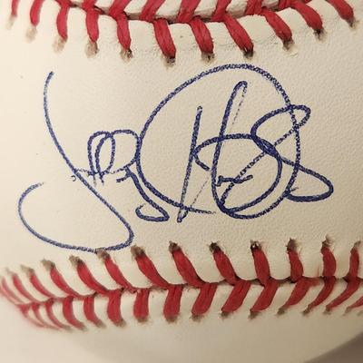 Jeffery Hammonds Orioles OMLB Signed Autographed Baseball