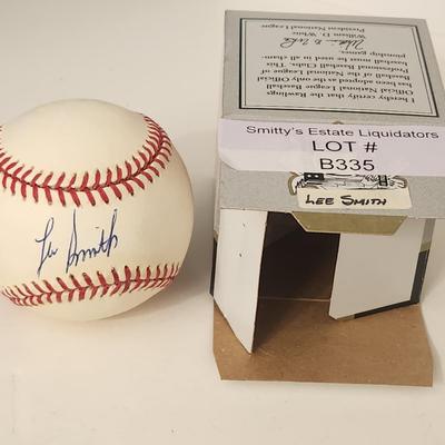 Lee Smith OMLB Signed Autographed Baseball