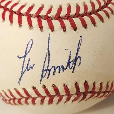 Lee Smith OMLB Signed Autographed Baseball