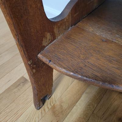 Antique Wooden Secretary (B1-EL)