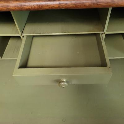 Antique Wooden Secretary (B1-EL)