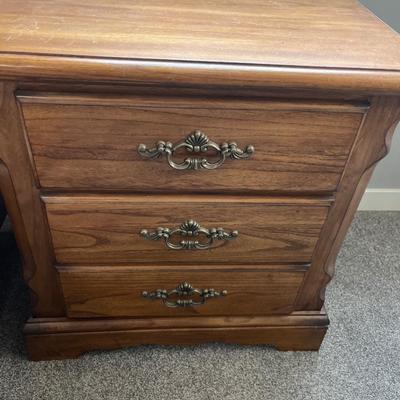 Two matching nightstands