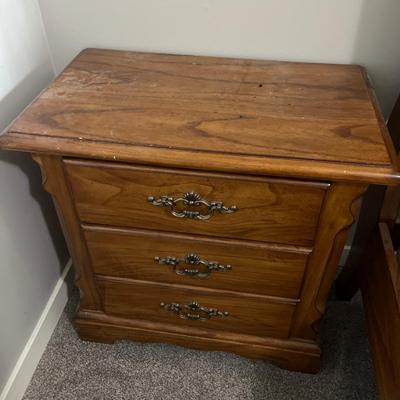 Two matching nightstands