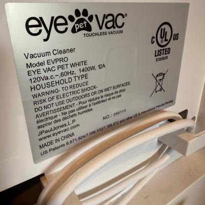 EyeVac Touchless Vacuum and Bissell ‘Little Green’ Portable Deep Cleaner (PB-BM)