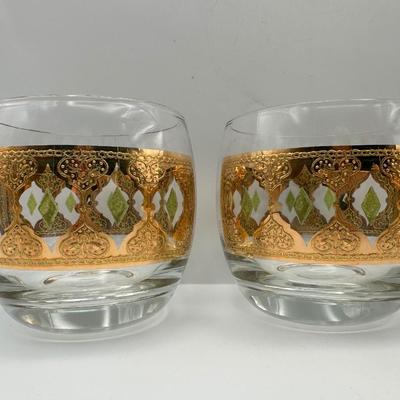 CULVER Lowball Roller Glass — Set of 8