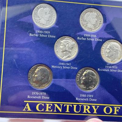 Two Collections of Dimes from 1900-2000 (ST-SS)