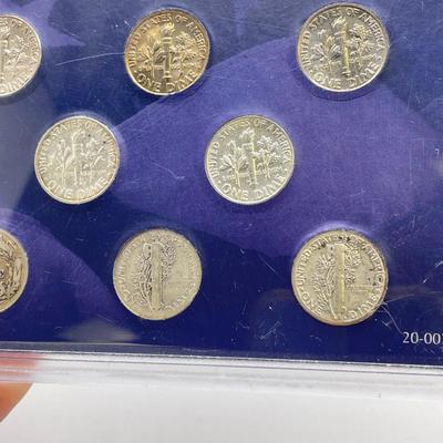 Two Collections of Dimes from 1900-2000 (ST-SS)