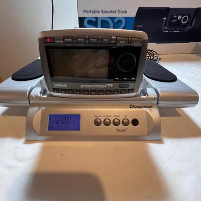 Sirius XM Portable Speaker Dock, Sportster Docking Station & More (PB-RG)