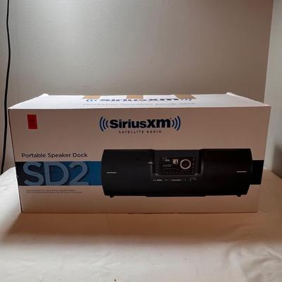 Sirius XM Portable Speaker Dock, Sportster Docking Station & More (PB-RG)