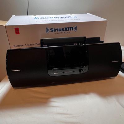 Sirius XM Portable Speaker Dock, Sportster Docking Station & More (PB-RG)