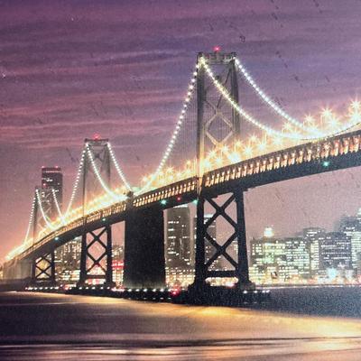 San Francisco Oakland Bridge Canvas print