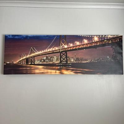 San Francisco Oakland Bridge Canvas print