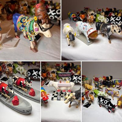 Huge Lot of Cowparade Figurines (PB-RG)